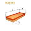 WIX Air Filter WA6674 thumbnail