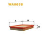 WIX Air Filter WA6688 thumbnail