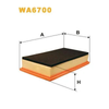 WIX Air Filter WA6700 thumbnail