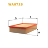 WIX Air Filter WA6726 thumbnail