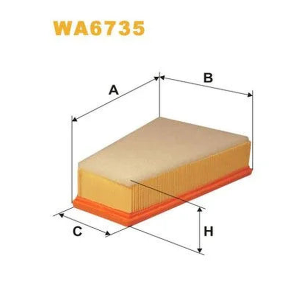 WIX Air Filter WA6735