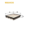 WIX Air Filter WA9436 thumbnail