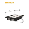 WIX Air Filter WA9439 thumbnail
