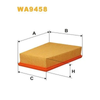 WIX Air Filter WA9458 thumbnail