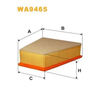 WIX Air Filter WA9465 thumbnail