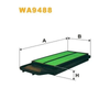 WIX Air Filter WA9488 thumbnail