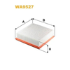 WIX Air Filter WA9527 thumbnail
