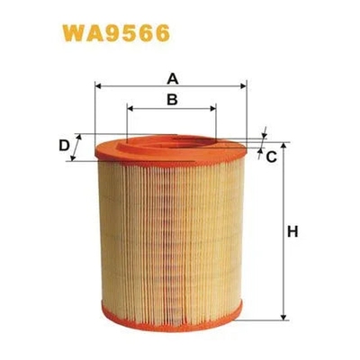WIX Air Filter WA9566