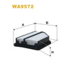 WIX Air Filter WA9592 thumbnail