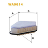 WIX Air Filter WA9614 thumbnail
