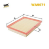 WIX Air Filter WA9671 thumbnail