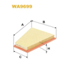 WIX Air Filter WA9699 thumbnail