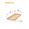 WIX Air Filter WA9736 thumbnail