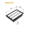 WIX Air Filter WA9749 thumbnail
