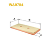 WIX Air Filter WA9784 thumbnail