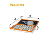 WIX Air Filter WA9793 thumbnail