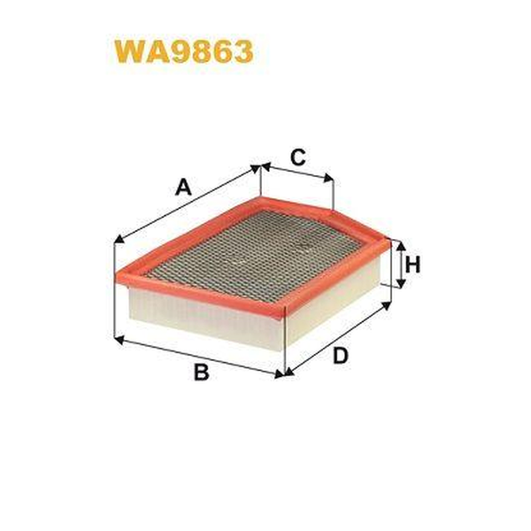 WIX Air Filter WA9863