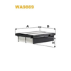 WIX Air Filter WA9869 thumbnail