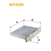 WIX Cabin Filters Cabin Filter WP2059 thumbnail