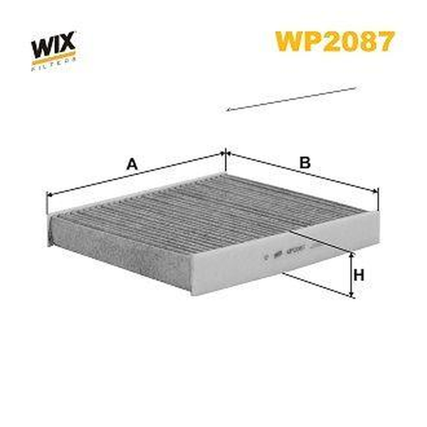 WIX Cabin Filters Cabin Filter WP2087