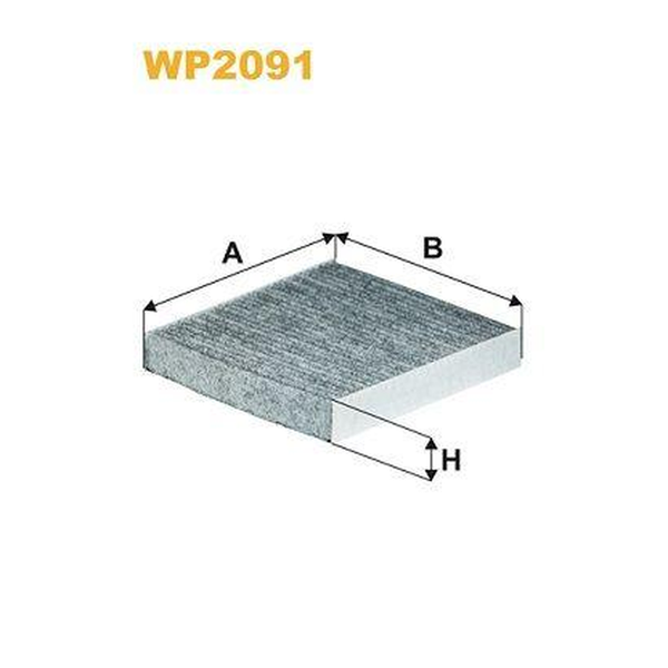 WIX Cabin Filters Cabin Filter WP2091