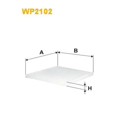 WIX Cabin Filters Cabin Filter WP2102