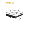 WIX Cabin Filters Cabin Filter WP2140 thumbnail