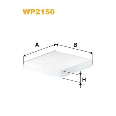 WIX Cabin Filters Cabin Filter WP2150