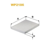 WIX Cabin Filters Cabin Filter WP2186 thumbnail