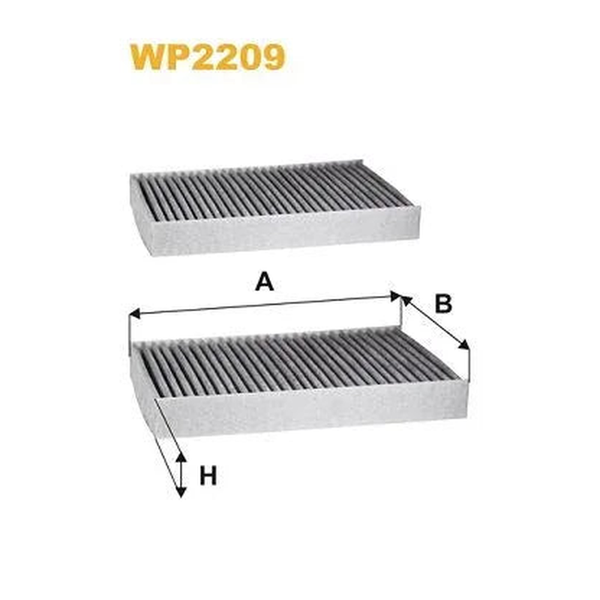 WIX Cabin Filters Cabin Filter WP2209