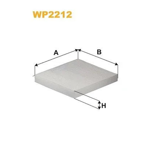 WIX Cabin Filters Cabin Filter WP2212