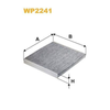 WIX Cabin Filters Cabin Filter WP2241 thumbnail
