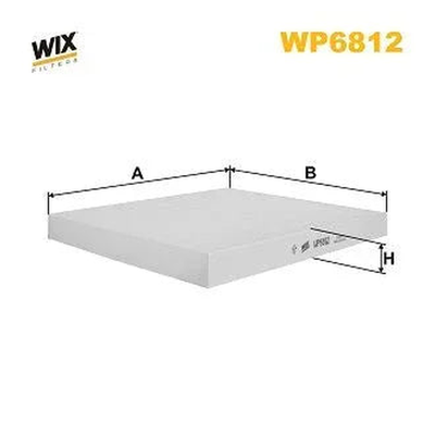 WIX Cabin Filters Cabin Filter WP6812