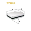 WIX Cabin Filters Cabin Filter WP6832 thumbnail