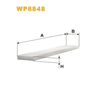 WIX Cabin Filters Cabin Filter WP6848