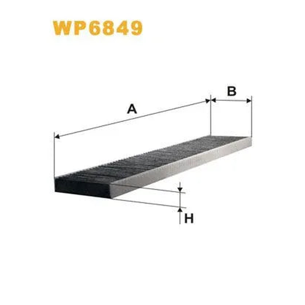 WIX Cabin Filters Cabin Filter WP6849
