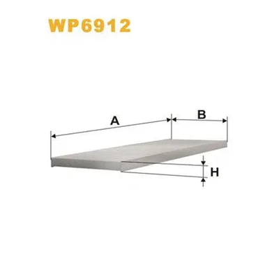 WIX Cabin Filters Cabin Filter WP6912