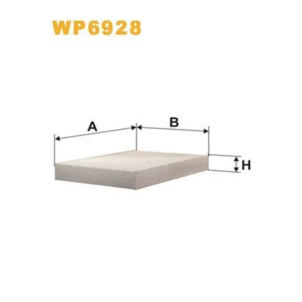 WIX Cabin Filters Cabin Filter WP6928
