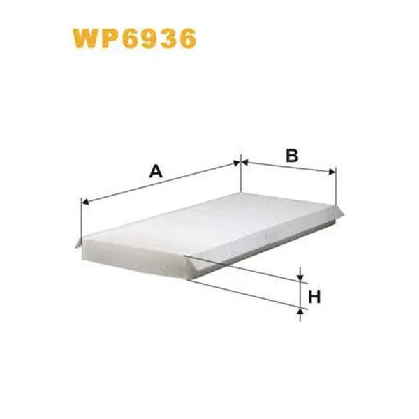 WIX Cabin Filters Cabin Filter WP6936