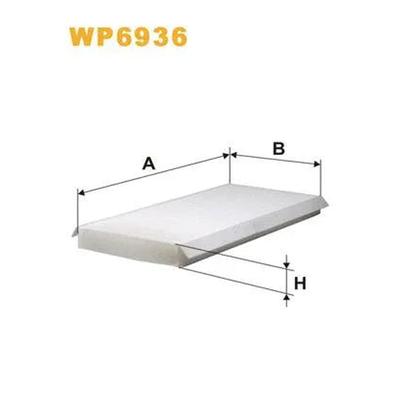WIX Cabin Filters Cabin Filter WP6936