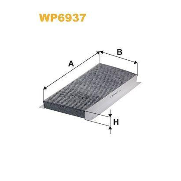 WIX Cabin Filters Cabin Filter WP6937