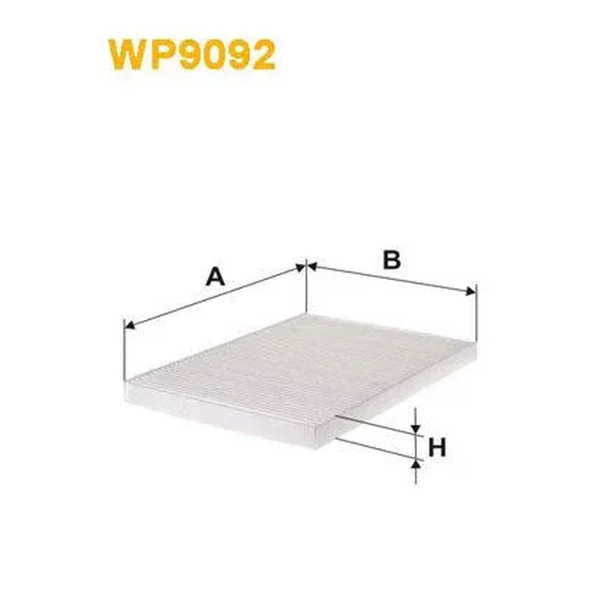 WIX Cabin Filters Cabin Filter WP9092