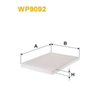 WIX Cabin Filters Cabin Filter WP9092 thumbnail