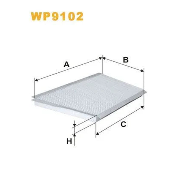 WIX Cabin Filters Cabin Filter WP9102