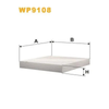 WIX Cabin Filters Cabin Filter WP9108 thumbnail