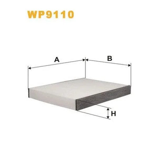 WIX Cabin Filters Cabin Filter WP9110