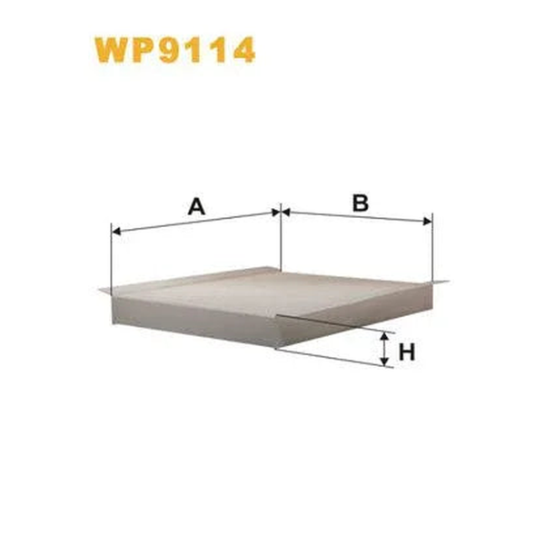 WIX Cabin Filters Cabin Filter WP9114