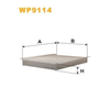 WIX Cabin Filters Cabin Filter WP9114 thumbnail
