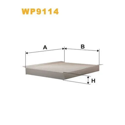 WIX Cabin Filters Cabin Filter WP9114