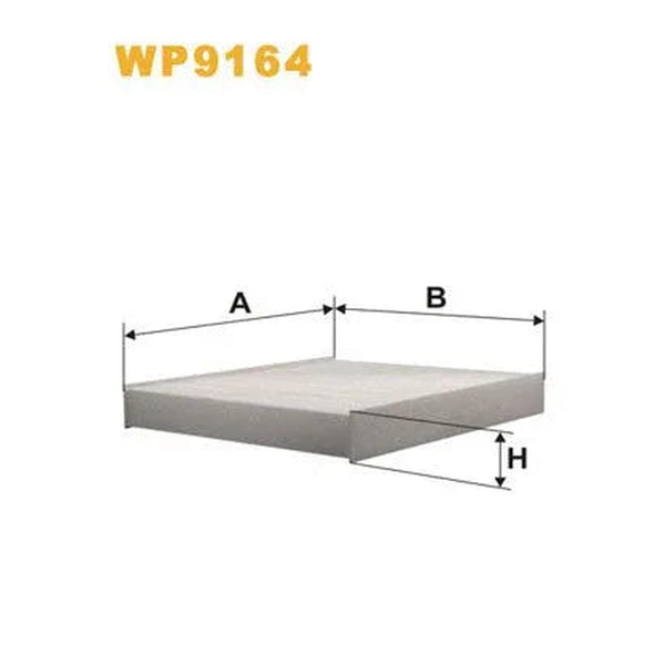WIX Cabin Filters Cabin Filter WP9164